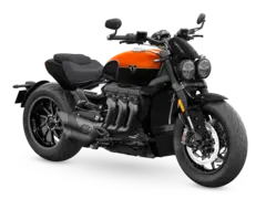 Triumph Rocket 3 R Storm 2026 SATIN BAJA ORANGE / MATT SAPPHIRE BLACK