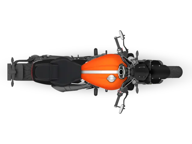 Triumph Rocket 3 R Storm 2026 SATIN BAJA ORANGE / MATT SAPPHIRE BLACK 