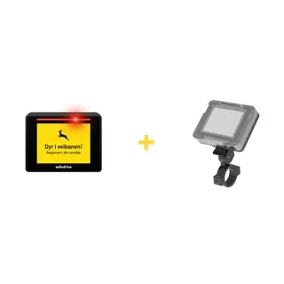 Safedrive Komplett MC Pakke Safedrive Pro med MC-feste