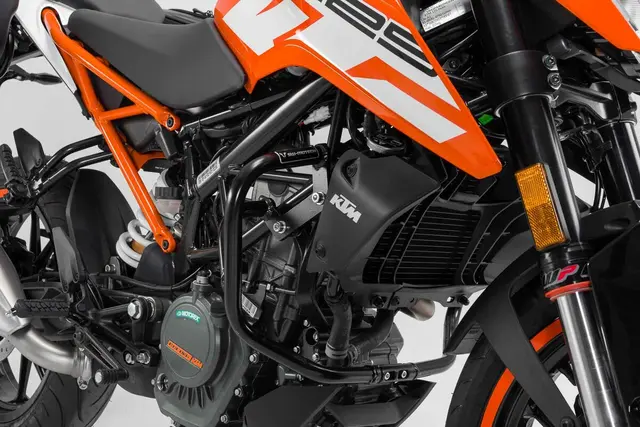 Sw-Motech Crash bar Black. KTM 125 (11-) / 200 Duke (11-16). 