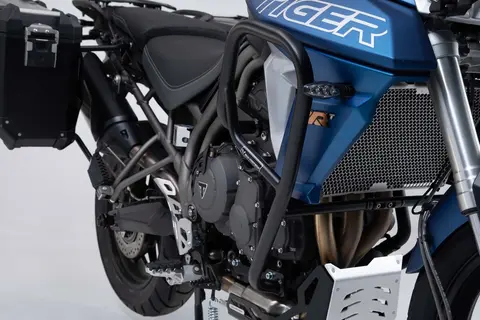 Sw-Motech Crash bar Black. Triumph Tiger 800 models (15-).