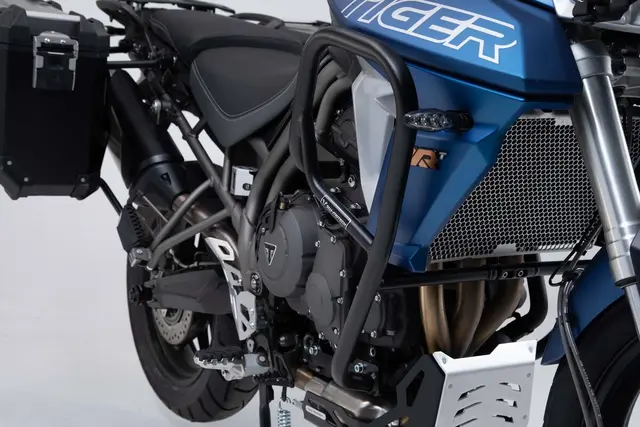 Sw-Motech Crash bar Black. Triumph Tiger 800 models (15-). 