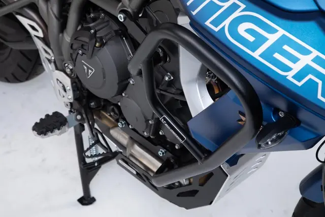 Sw-Motech Crash bar Black. Triumph Tiger 800 models (15-). 