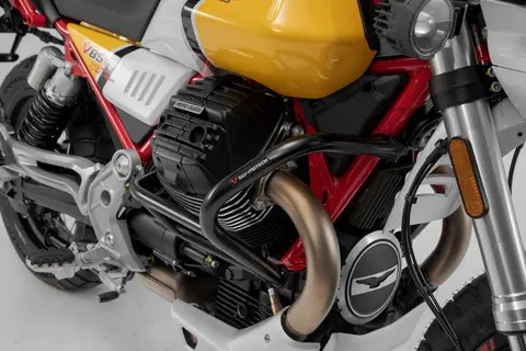 Sw-Motech Crash bar Black. Moto Guzzi V85 TT (19-).