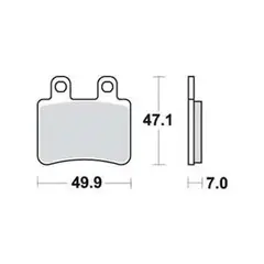 Sbs 167 Bremseklosser (773) F+B