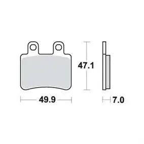 Sbs 167 Bremseklosser (773) F+B 