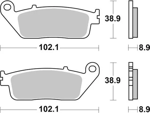 SBS Bremseklosser 184MS 