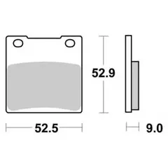 Sbs 556 Bremseklosser Bak