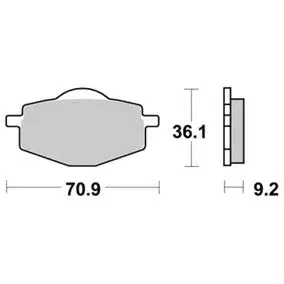 Sbs 575 Bremseklosser Bak