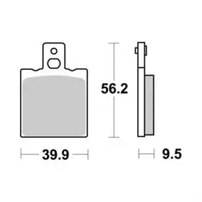 Sbs 646 Bremseklosser Bak