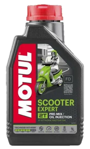 Motul 2T Semi-Syntetisk Olje 1 Liter