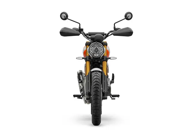 Triumph Scrambler 400 X 2026 BAJA ORANGE AND ALUMINIUM 