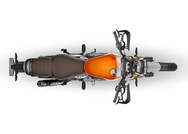 Triumph Scrambler 400 X 2026 BAJA ORANGE AND ALUMINIUM 