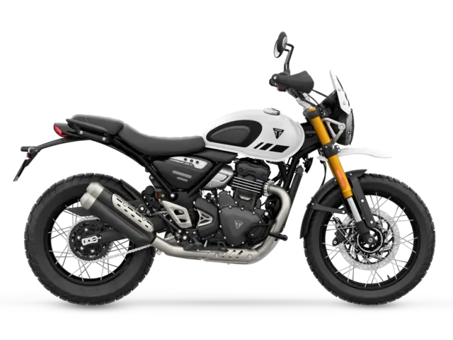 Triumph Scrambler 400 XC 2026 VANILLA WHITE 
