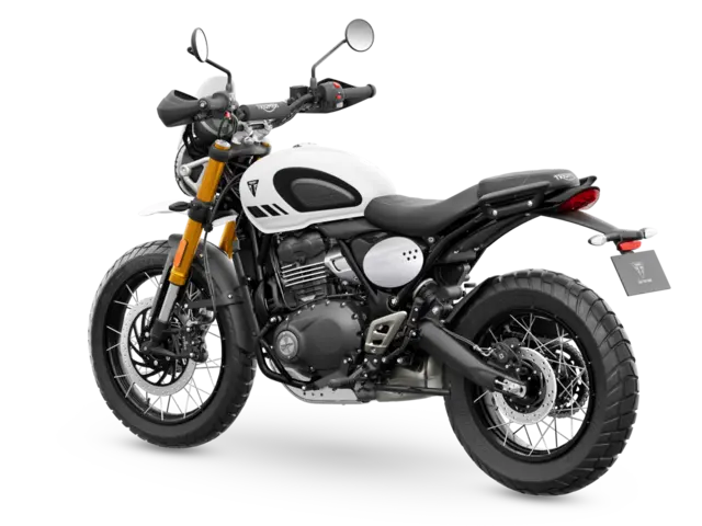Triumph Scrambler 400 XC 2026 VANILLA WHITE 
