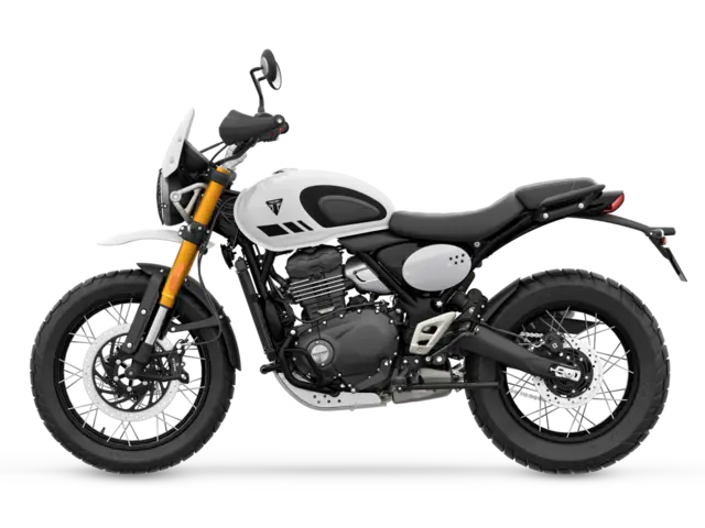 Triumph Scrambler 400 XC 2026 VANILLA WHITE 