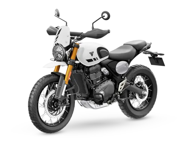 Triumph Scrambler 400 XC 2026 VANILLA WHITE 