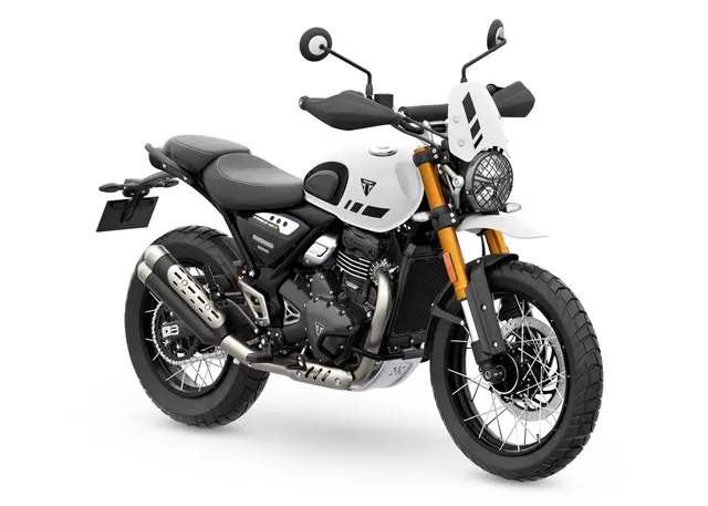 Triumph Scrambler 400 XC 2026 VANILLA WHITE 