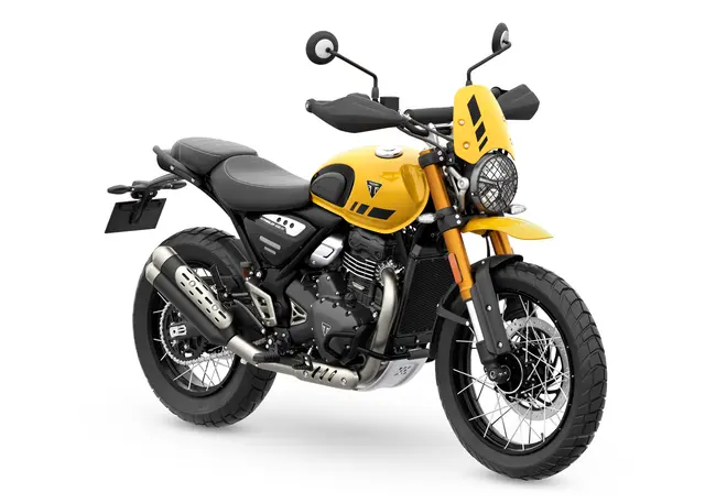 Triumph Scrambler 400 XC 2026 VANILLA WHITE 