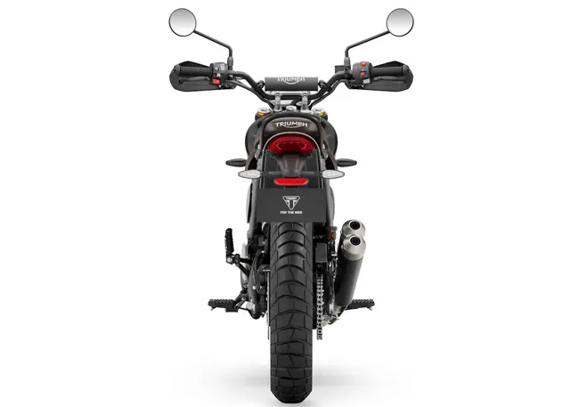 Triumph Scrambler 400 X 2025 PHANTOM BLACK/SILVER ICE 