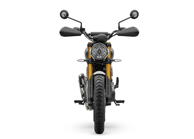 Triumph Scrambler 400 X 2025 PHANTOM BLACK/SILVER ICE 