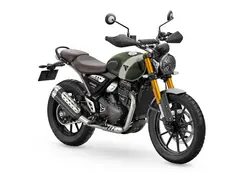 Triumph Scrambler 400 X 2025 MATT KHAKI GREEN/FUSION WHITE