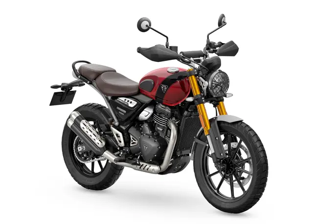 Triumph Scrambler 400 X 2025 CARNIVAL RED/PHANTOM BLACK 