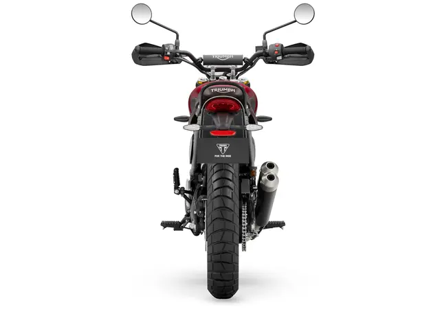 Triumph Scrambler 400 X 2025 CARNIVAL RED/PHANTOM BLACK 