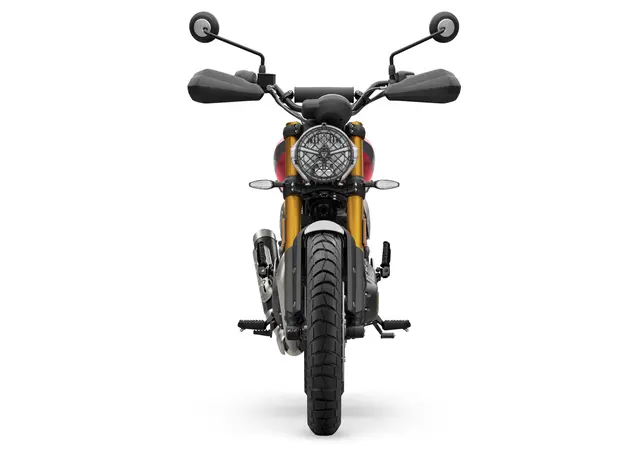 Triumph Scrambler 400 X 2025 CARNIVAL RED/PHANTOM BLACK 