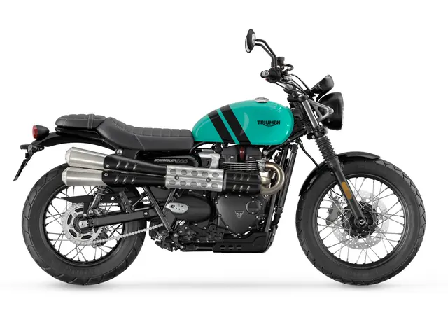 Triumph Scrambler 900 2025 KINGFISHER BLUE 