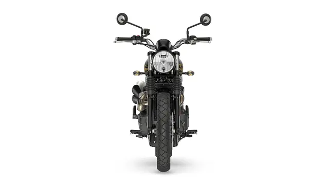 Triumph Scrambler 900 2025 SAPPHIRE BLACK / ALUMINIUM SILVER 