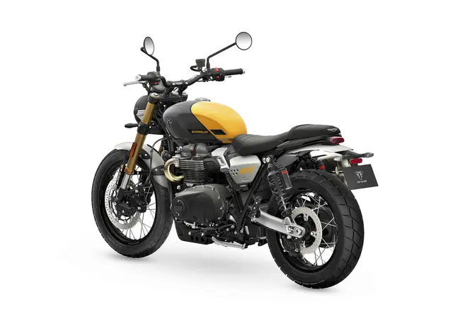 Triumph Scrambler 900 2026 MINERAL GREY / COSMIC YELLOW 