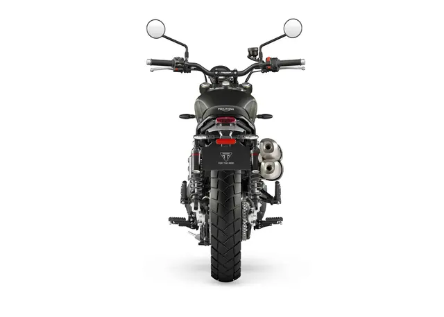 Triumph Scrambler 900 2026 MATT KHAKI GREEN / MATT PHANTOM BLACK 