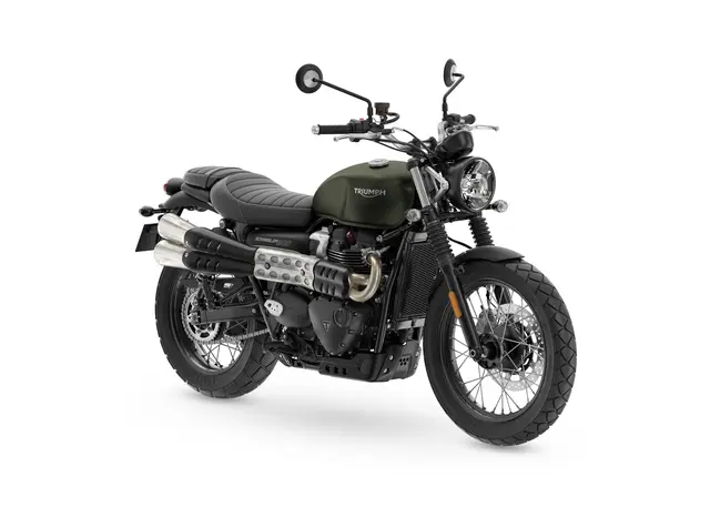 Triumph Scrambler 900 2025 MATT KHAKI 