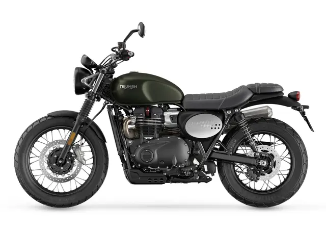 Triumph Scrambler 900 2025 MATT KHAKI 
