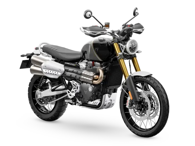 Triumph Scrambler 1200 XE 2026 SILVER ICE / PHANTOM BLACK 