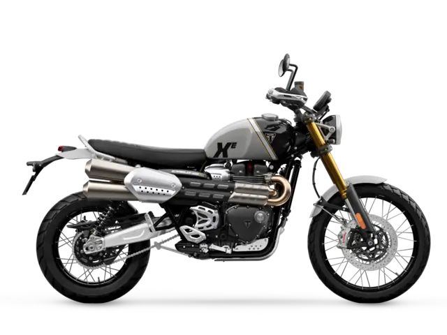 Triumph Scrambler 1200 XE 2026 SILVER ICE / PHANTOM BLACK 
