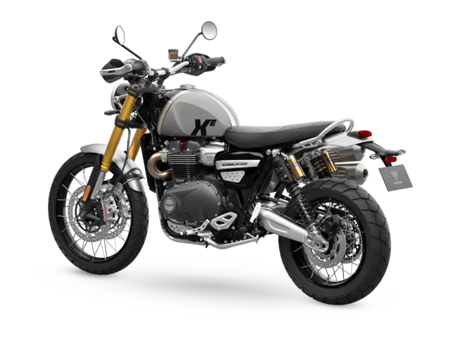 Triumph Scrambler 1200 XE 2026 SILVER ICE / PHANTOM BLACK 