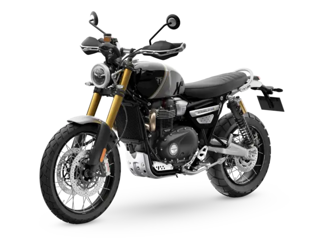 Triumph Scrambler 1200 XE 2026 SILVER ICE / PHANTOM BLACK 