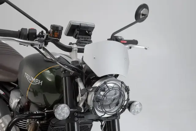 Sw-Motech Windscreen Grey. Triumph Scrambler 1200 XC / XE (18 
