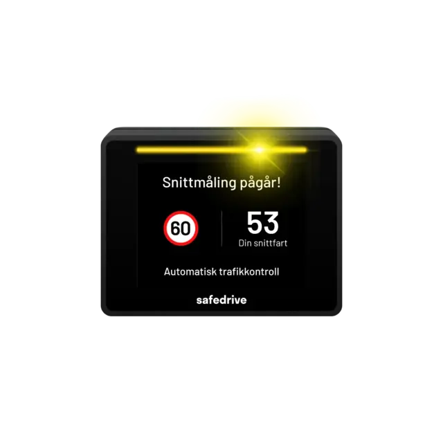 Safedrive Pro Varsler hindringer, farer og kontroller 