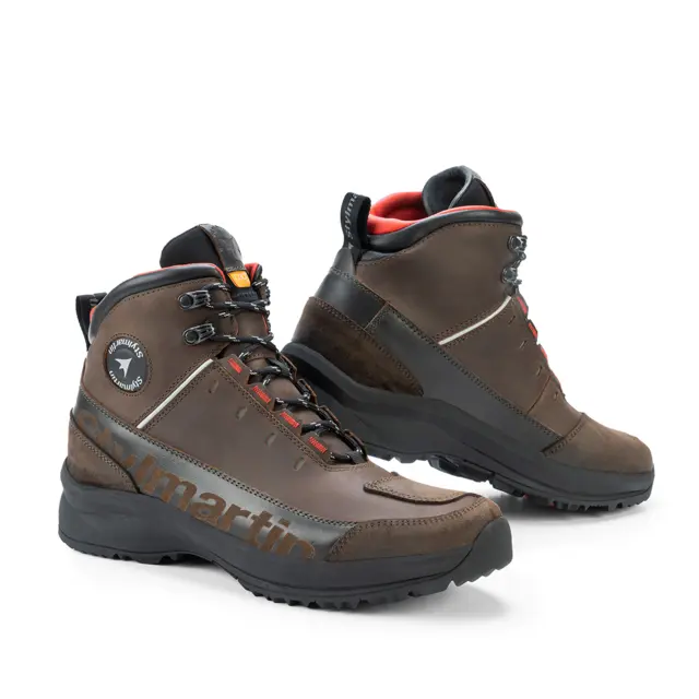 Stylmartin Vertigo WP MC Sko 45 Vanntett - Hiking/Adventure - Brun 
