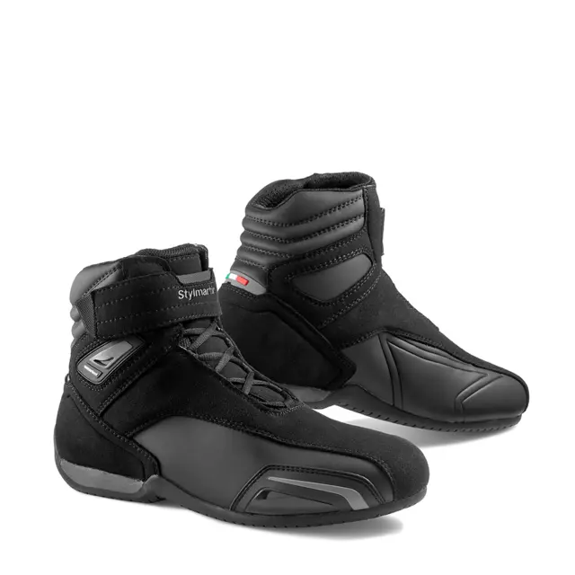 Stylmartin Vector WP Motorsykkel sko 36 Unisex - Svart 