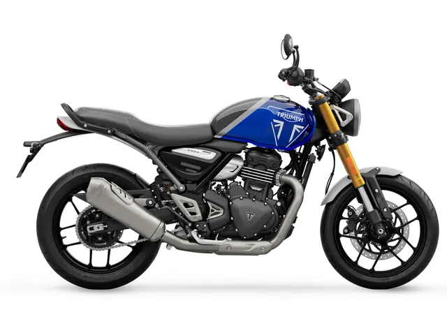 Triumph SPEED 400 2025 CASPIAN BLUE/STORM GREY 