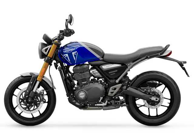 Triumph SPEED 400 2025 CASPIAN BLUE/STORM GREY 