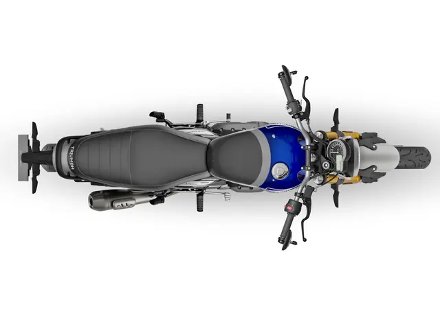 Triumph SPEED 400 2025 CASPIAN BLUE/STORM GREY 
