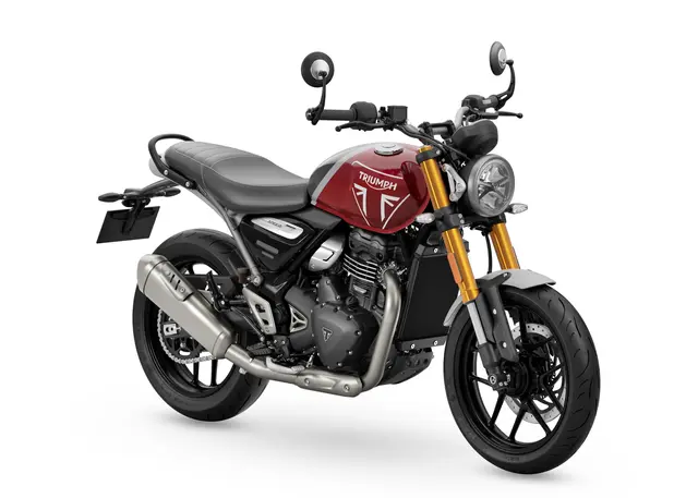 Triumph SPEED 400 2025 CARNIVAL RED/STORM GREY 