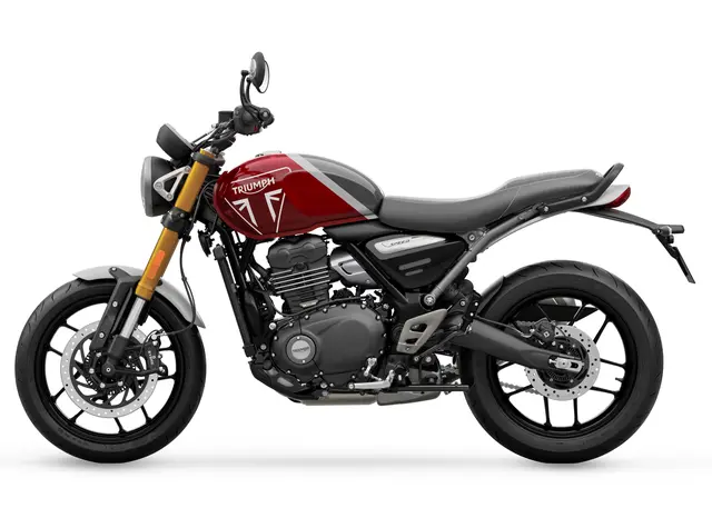 Triumph SPEED 400 2025 CARNIVAL RED/STORM GREY 