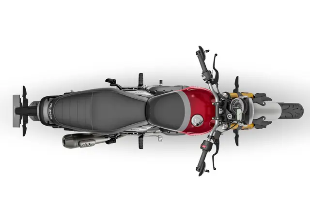 Triumph SPEED 400 2025 CARNIVAL RED/STORM GREY 