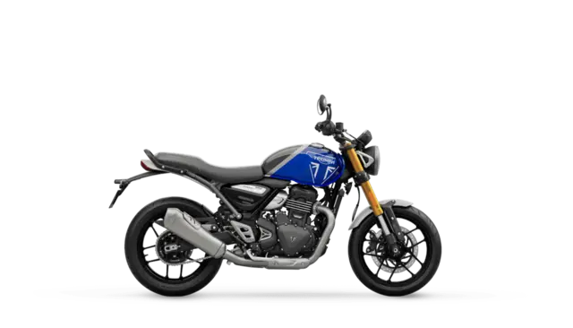 Triumph SPEED 400 2026 Caspian blue/Storm grey 